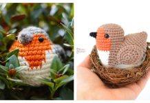 Crochet Robin Bird Amigurumi Free Patterns Crochet Robin Bird Amigurumi Free Patterns
