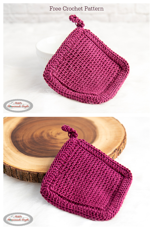 Thick Potholder Crochet Free Patterns