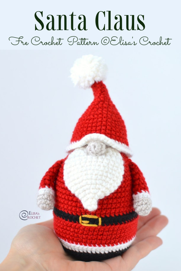Patrones Gratis Amigurumi De Papá Noel A Crochet