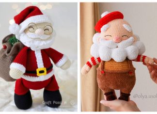 Crochet Santa Claus Amigurumi Free Patterns Crochet Santa Claus Amigurumi Free Patterns