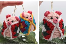 Pig In A Granny Square Blanket Crochet Pattern Pig In A Granny Square Blanket Crochet Pattern