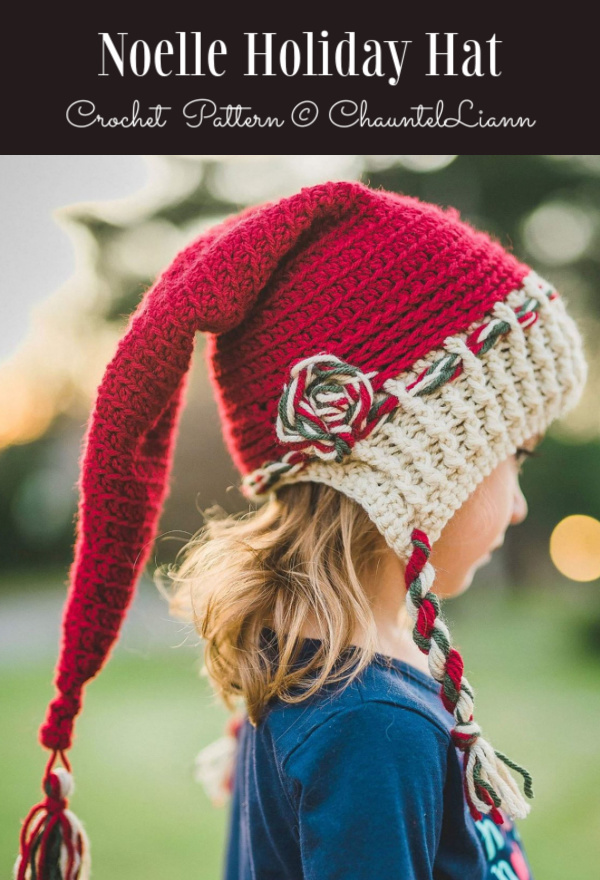 Noelle Holiday Hat Crochet Patterns