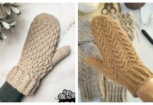 15 Winter Mittens Free Crochet Patterns & Paid Winter Mittens Free Crochet Patterns