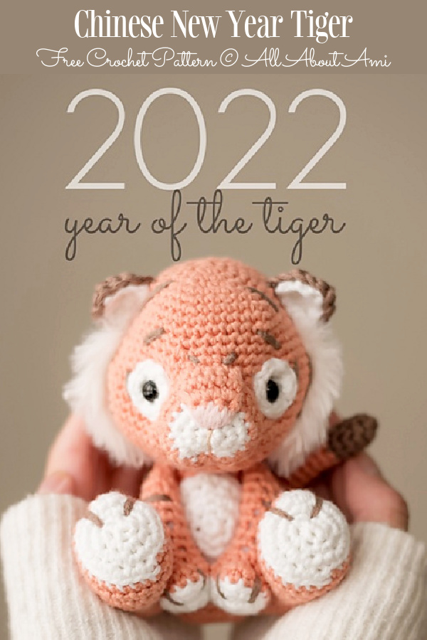 Amigurumi Chinese New Year Tiger Free Crochet Patterns