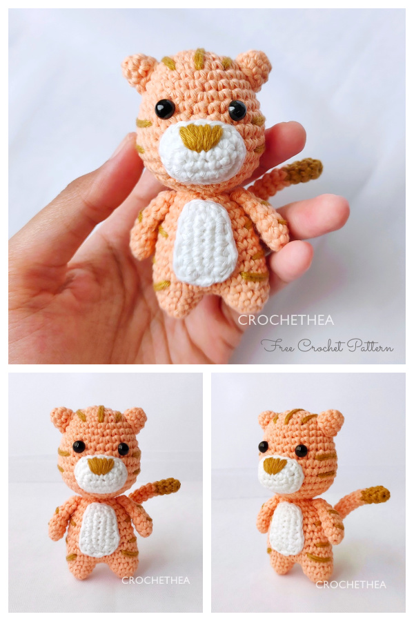 Crochet Little Tiger Amigurumi Free Crochet Patterns