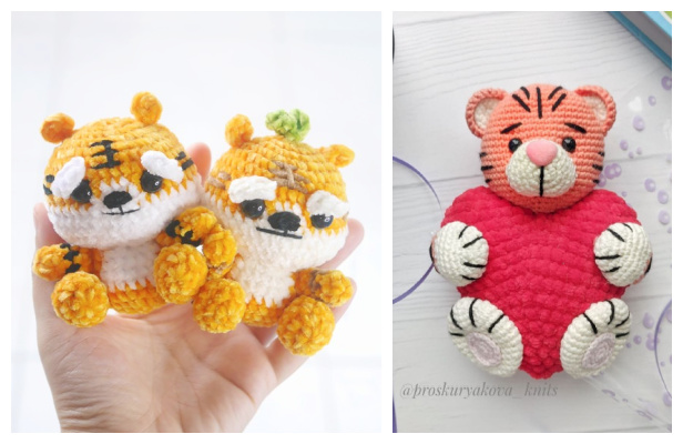 Amigurumi Tiger Free Crochet Patterns