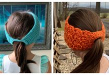 Ponytail Headband Free Crochet Patterns & Paid Ponytail Headband Free Crochet Patterns & Paid