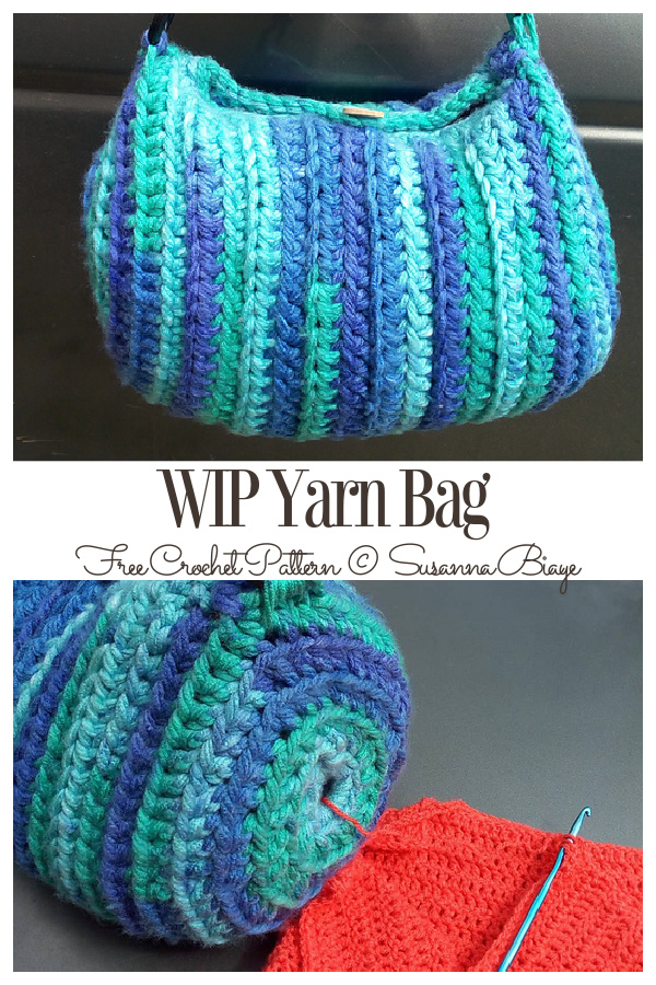 Wip Bag Free Crochet Patterns 