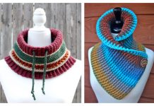 10 Ribbed Cowl Free Crochet Patterns & Paid Ribbed Cowl Free Crochet Patterns