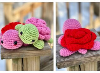 Amigurumi Rosy Turtle Free Crochet Pattern Amigurumi Rosy Turtle Free Crochet Pattern