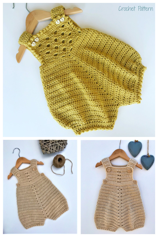 Baby Romper Crochet Patterns