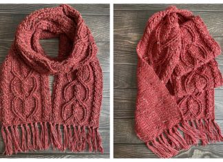 Big-Hearted Scarf Free Crochet Pattern Big-Hearted Scarf Free Crochet Pattern