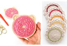 Candy Color Spring Coaster Free Crochet Patterns Candy Color Spring Coaster Free Crochet Patterns