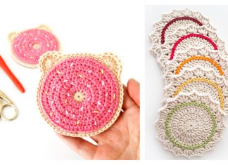 Candy Color Spring Coaster Free Crochet Patterns Candy Color Spring Coaster Free Crochet Patterns