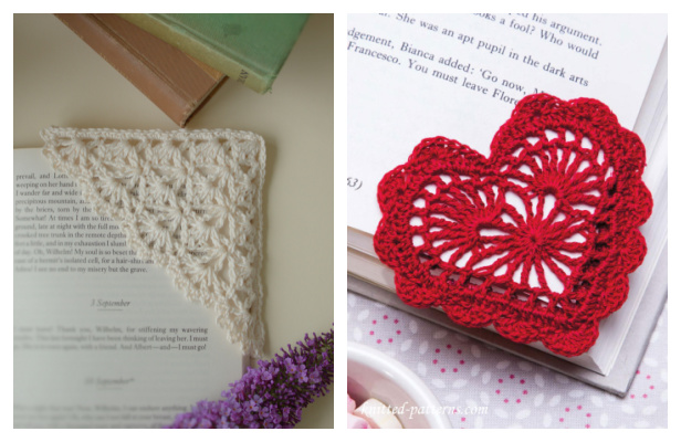 Corner Bookmark Free Crochet Patterns