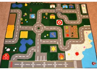 Road Racetrack Play Rug Free Crochet Patterns Road Racetrack Play Rug Free Crochet Patterns