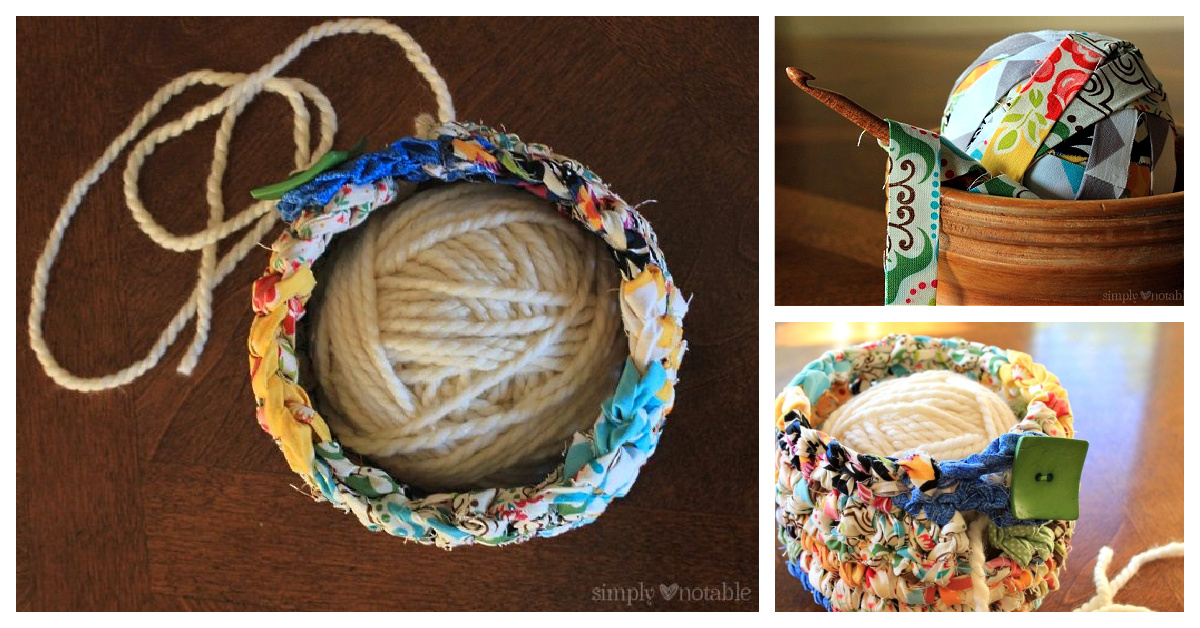 Yarn Bowl Holder Free Crochet Patterns - DIY Magazine