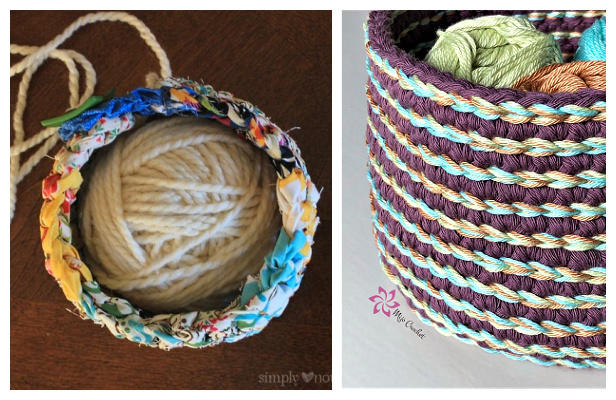 Free Crochet Yarn Bowl/Basket/Holder Pattern