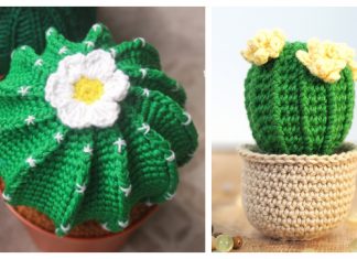 Crochet Potted Cactus Amigurumi Free Patterns Crochet Potted Cactus Amigurumi Free Patterns