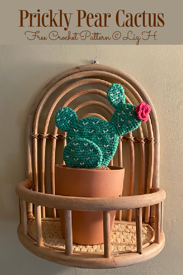 Crochet Prickly Pear Cactus Amigurumi Free Patterns