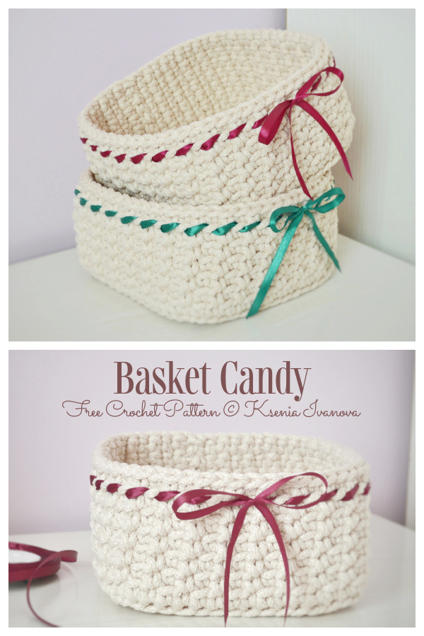 Basket Candy Free Crochet Patterns