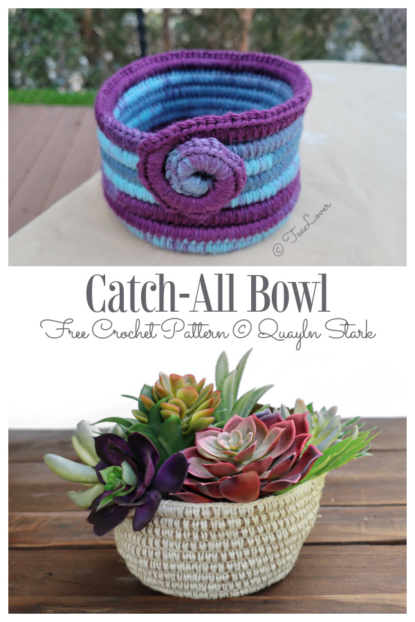 Catch-All Bowl Free Crochet Patterns