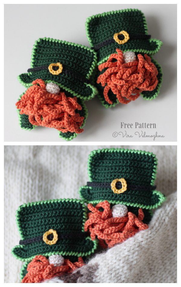 Crochet Irish Gnome Amigurumi Free Patterns