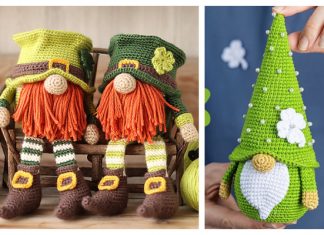 Crochet Saint Patrick’s Day Gnome Amigurumi Free Patterns Crochet Saint Patrick's Day Gnome Amigurumi Free Patterns