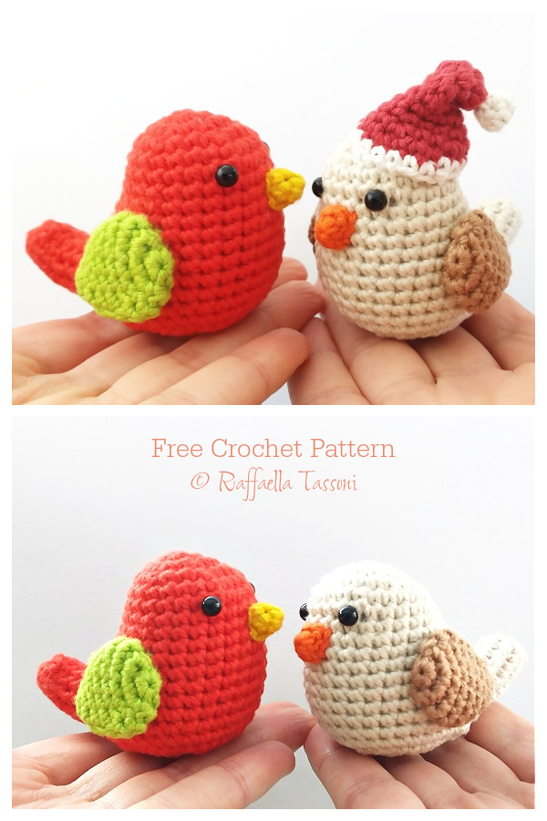 Little Bird Amigurumi Free Crochet Patterns