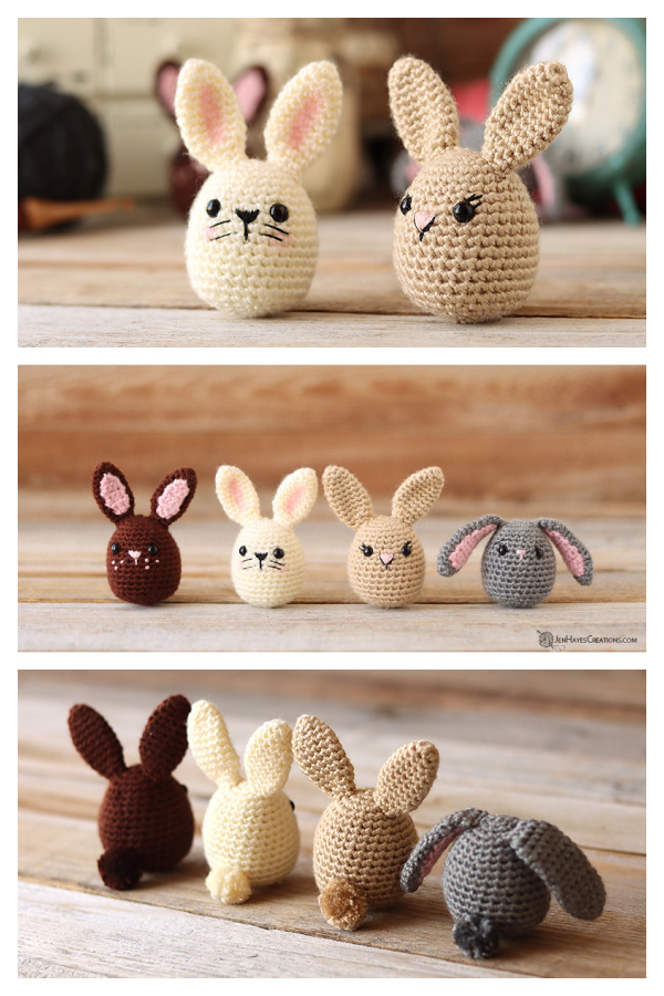 Easter Bunny Egg Free Crochet Patterns