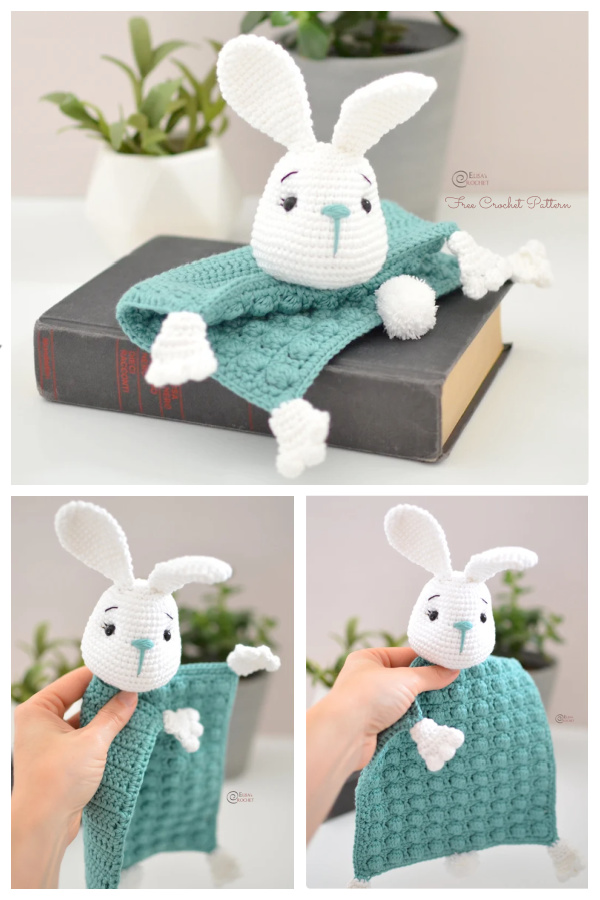 Bunny Security Lovey Free Crochet Patterns
