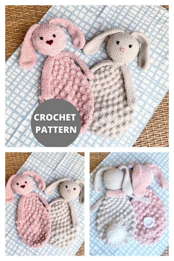 Snuggle Bunny Bobble Buddy Crochet Patterns