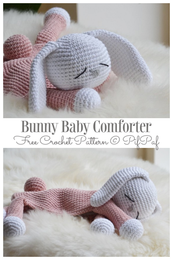 Bunny Baby Comforter Free Crochet Patterns