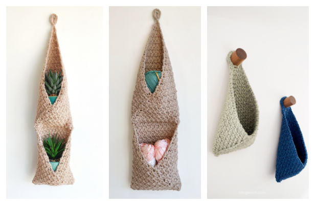Quick Hanging Basket Free Crochet Patterns