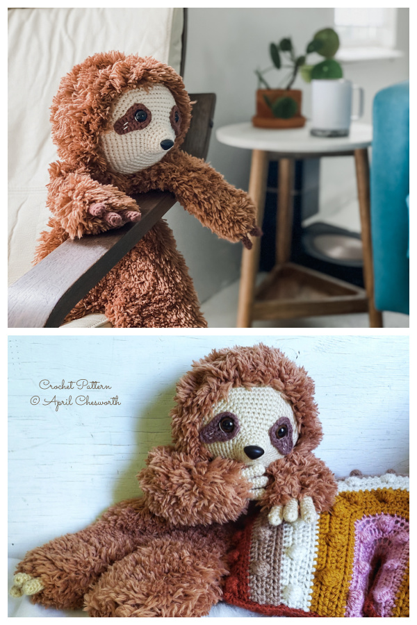 Baby Sloth Lovey Crochet Patterns 