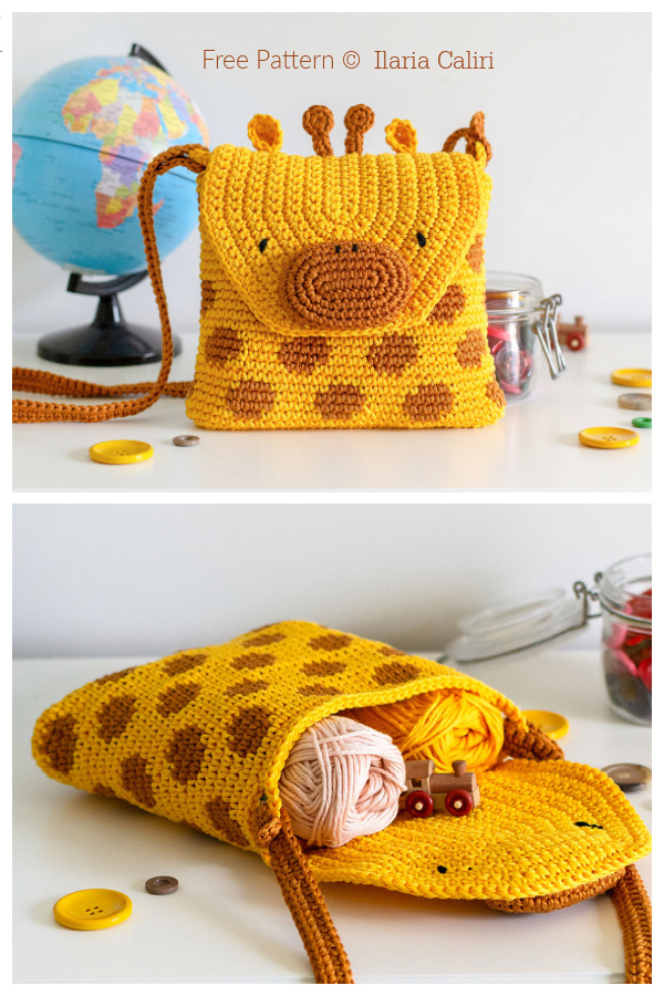 Giraffe Bag Free Crochet Patterns