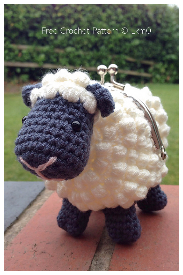 Sheep Coin Purse Free Crochet Patterns