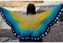 Butterfly Shawl Crochet Patterns Butterfly Shawl Crochet Patterns