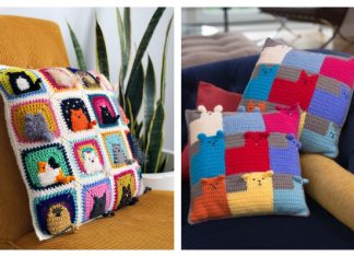 Cat Pillow Free Crochet Patterns Cat Pillow Free Crochet Patterns