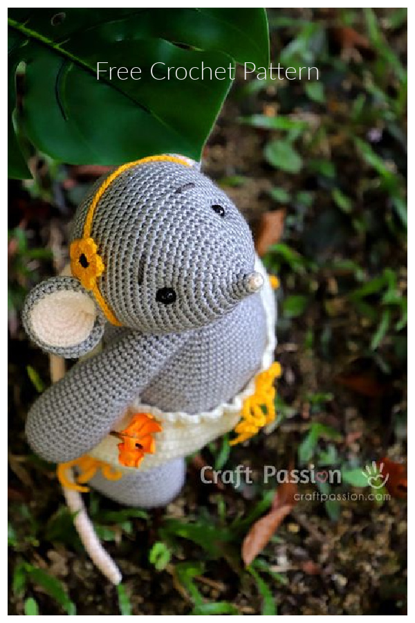 Crochet Doll Mouse Amigurumi Free Patterns