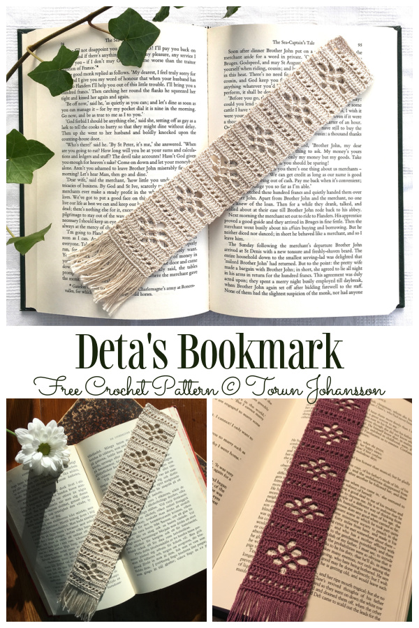 Deta's Bookmark Free Crochet Patterns For Mother's Day 