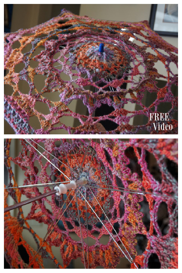 Wedding Umbrella Free Crochet Patterns +Video