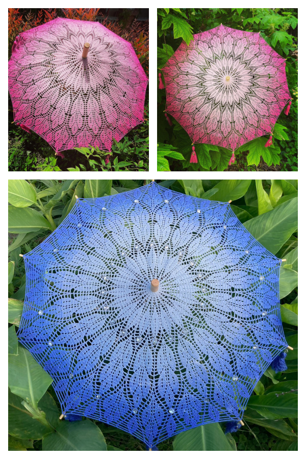 Cherry Blossamer Parasol Crochet Pattern