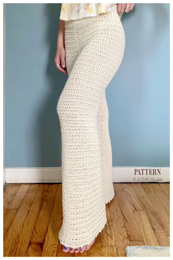 Women's Lavida Lounge Pants Crochet Patterns