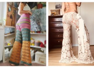 Women’s Long Pants Crochet Patterns Women's Long Pants Crochet Patterns
