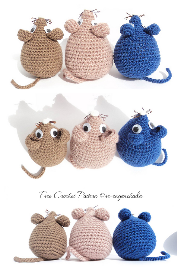 Amigurumi Little Mouse Free Crochet Pattern