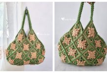 Bobble Flower Tote Bag Free Crochet Pattern Bobble Flower Tote Bag Free Crochet Pattern