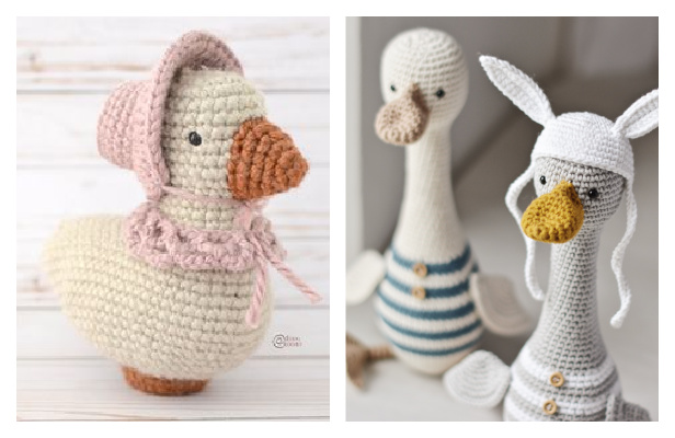 Crochet Goose Amigurumi Free Patterns