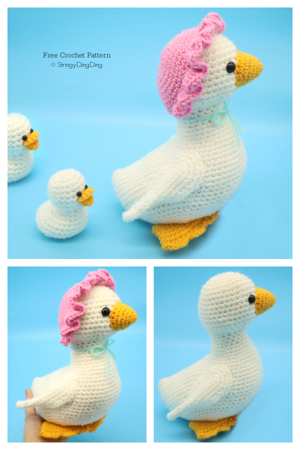 Crochet Mother Goose Amigurumi Free Patterns