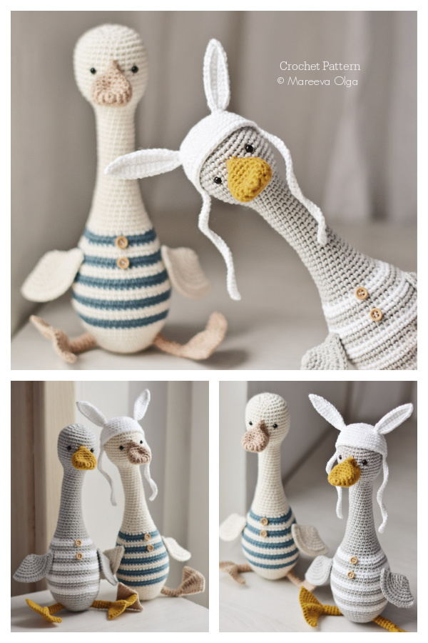 Crochet Goose Amigurumi Patterns
